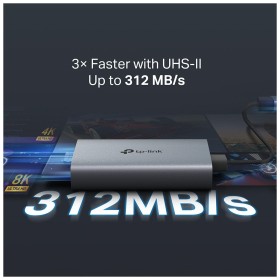 Считыватель флеш-карт TP-Link USB-C to SD/TF (UA440C)