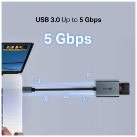 Считыватель флеш-карт TP-Link USB-C to SD/TF (UA440C)