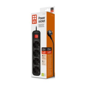 Сетевой фильтр питания ColorWay CW-PSEA42BK /2M black (CW-PSEA42BK)