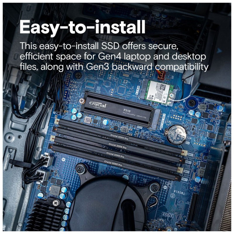 Накопитель SSD M.2 2280 2TB P310 with heatsink Micron (CT2000P310SSD5)