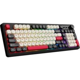 Клавіатура Ajazz AF98 Plus Wireless/Bluetooth/USB UA Black/White/Red (AF98-PLUS-BSR)