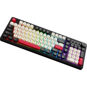 Клавіатура Ajazz AF98 Plus Wireless/Bluetooth/USB UA Black/White/Red (AF98-PLUS-BSR)