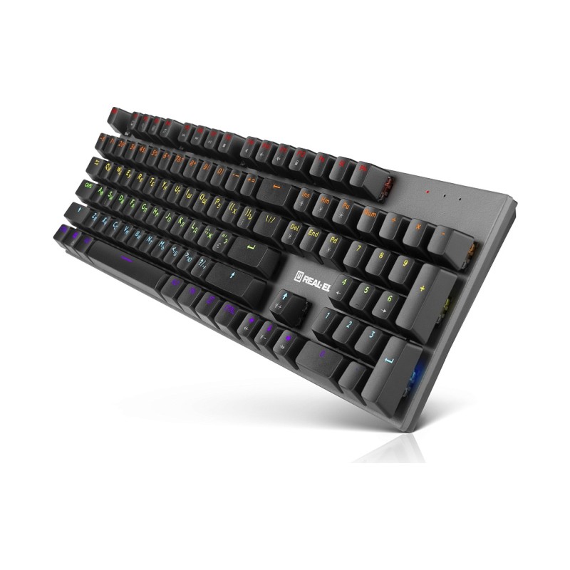 Клавиатура REAL-EL M 13 USB Grey (EL123100045)