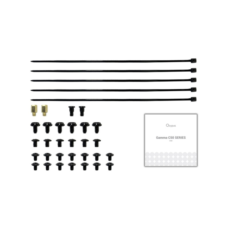 Корпус для ПК OCYPUS GAMMA C50 BK (GAMMA-C50-BKG000XX-GL)