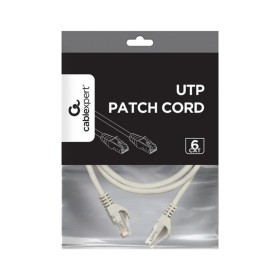Патч-корд 15м UTP cat 6 CU gray Cablexpert (PP6U-CU-15M)