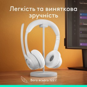 Наушники Logitech Zone 300 Bluetooth Off-White (981-001417)