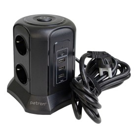 Сетевой фильтр питания Patron SP-1663-USBT (EXT-PN-SP-1663-USBT)