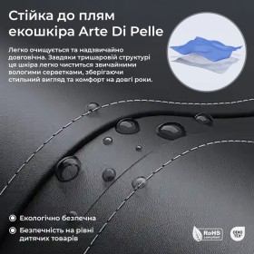 Кресло игровое Anda Seat Kaiser 4 V2 Fabric Size XL Dark Gray (AD12YDDC-XLL-20-GB-CF-03)