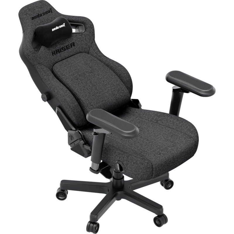 Кресло игровое Anda Seat Kaiser 4 V2 Fabric Size XL Dark Gray (AD12YDDC-XLL-20-GB-CF-03)