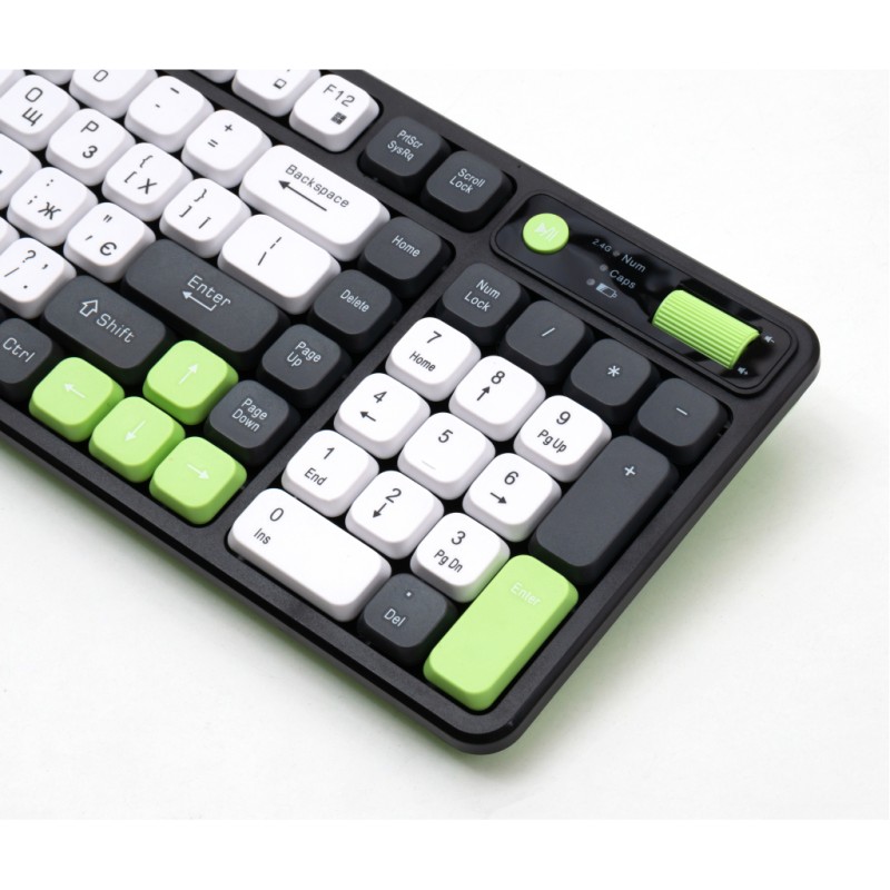 Клавиатура Vinga KBW-470 Wireless Gray (KBW-470 Gray)