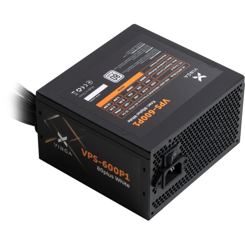 Блок питания Vinga 600W (VPS-600P1)