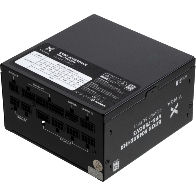Блок питания Vinga 750W (VPS-750GV3)
