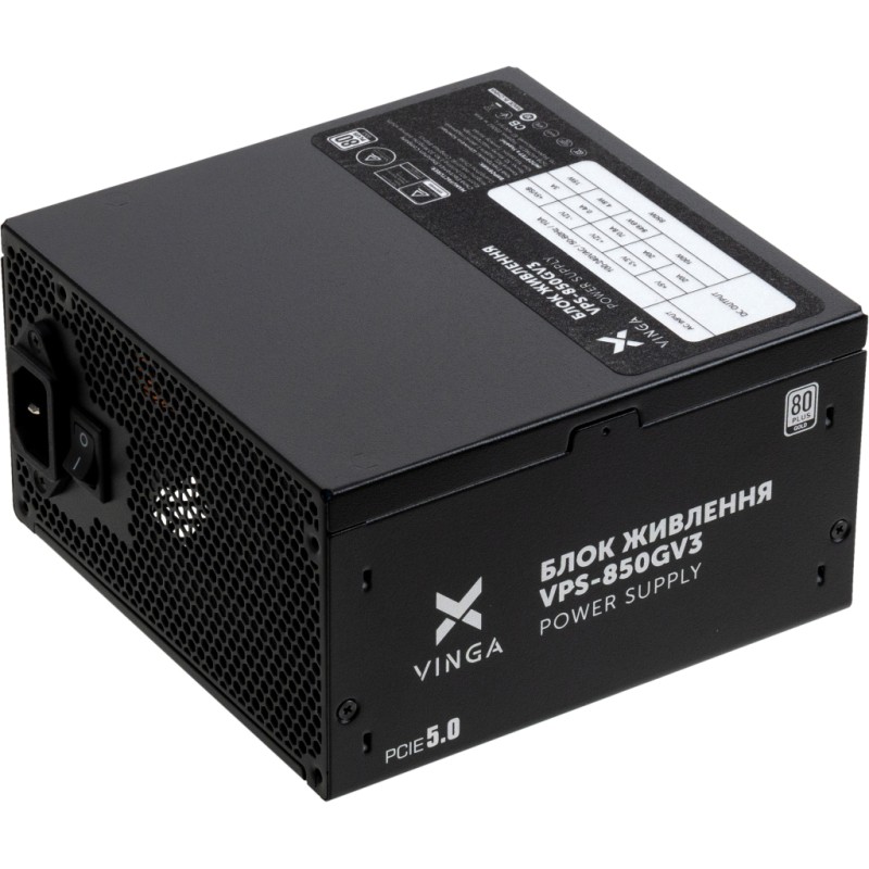 Блок питания Vinga 850W (VPS-850GV3)