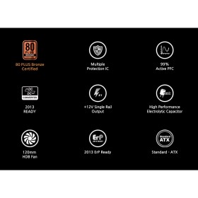 Блок живлення Zalman 600W (ZM600-GV2SE)