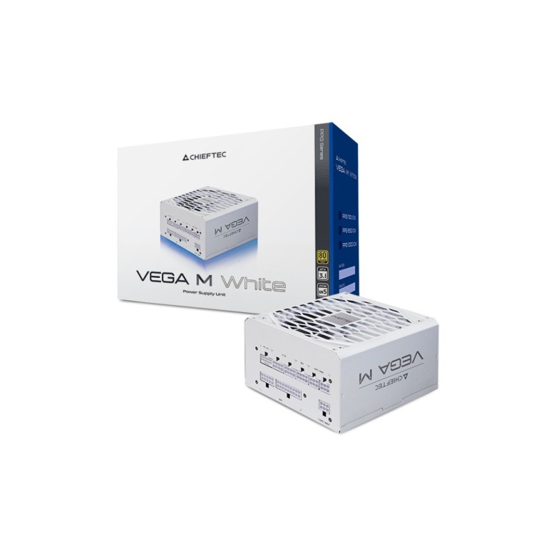 Блок питания Chieftec 1000W VEGA M WHITE (PPG-1000-CW)