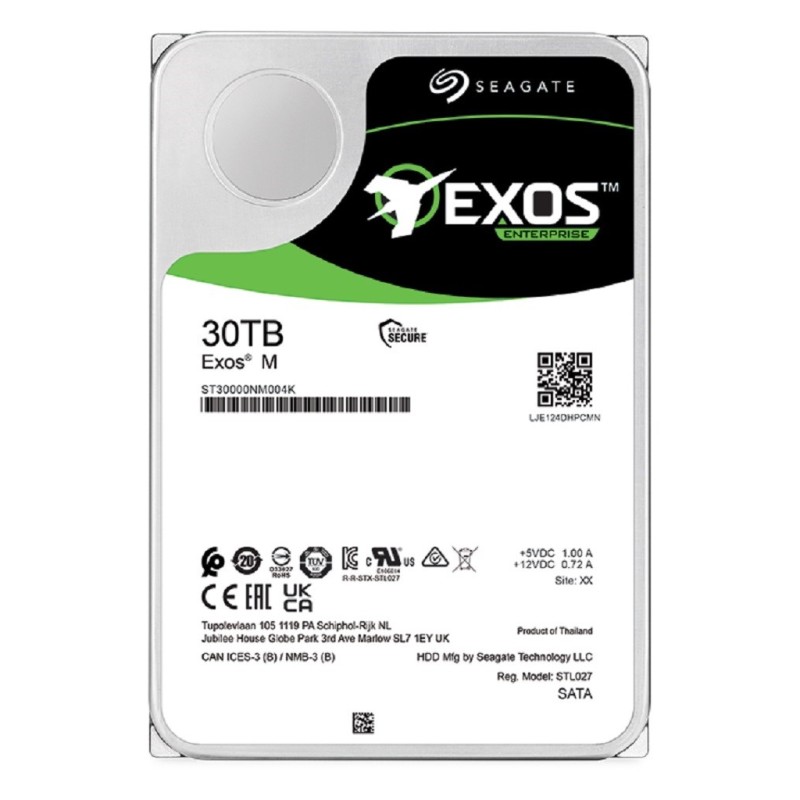 Жесткий диск 3.5" 30TB Exos M Seagate (ST30000NM004K)