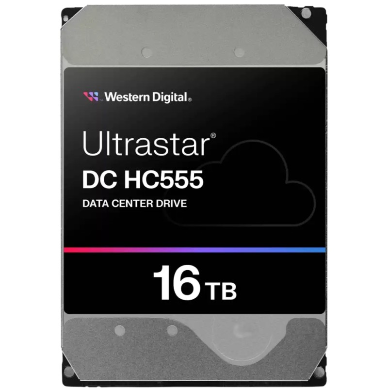 Жесткий диск 3.5" 16TB HC555 WDC Hitachi HGST (WUH722016CLE6L4)