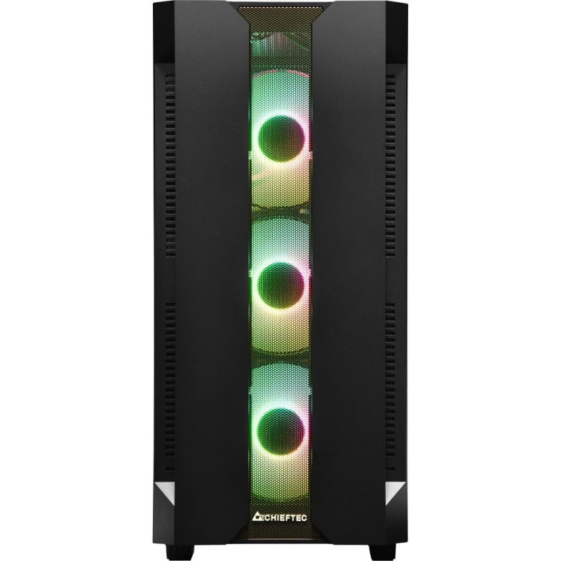 Корпус для ПК Chieftec Gaming Hunter Tempered Glass Edition (GS-01B-OP)