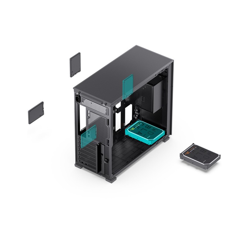 Корпус для ПК JONSBO D41 MESH Black