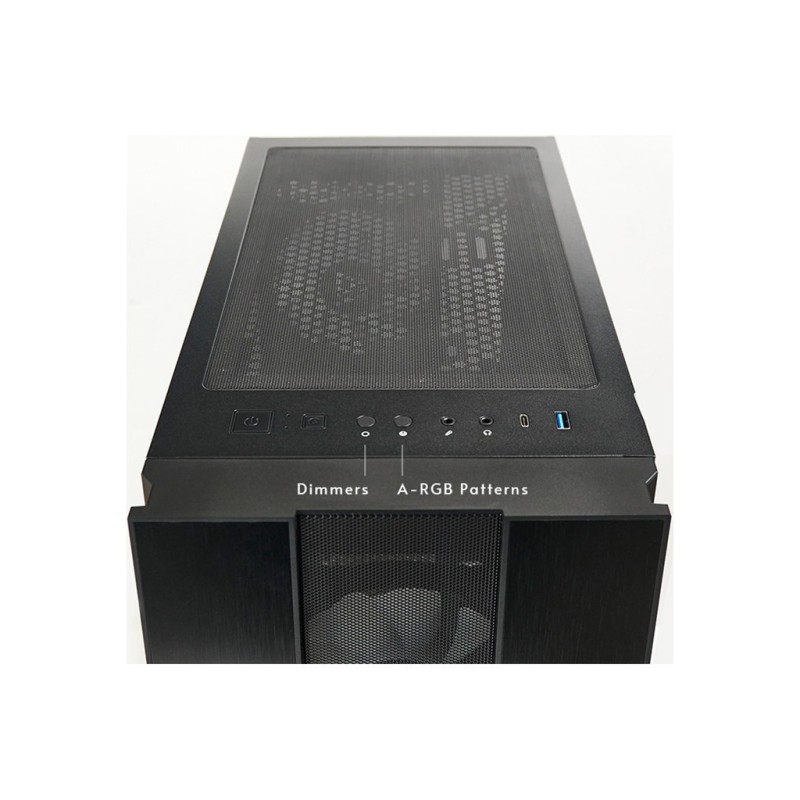 Корпус для ПК Chieftec Gaming Hunter 2 Tempered Glass (GS-02B-OP)