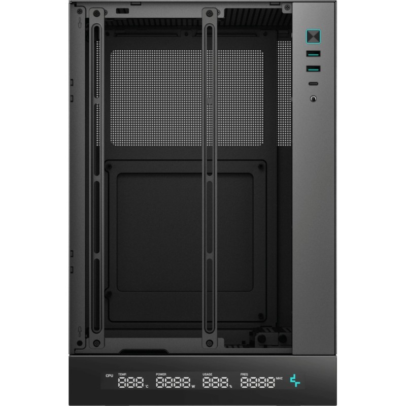 Корпус для ПК Deepcool CH170 Digital Black (R-CH170-BKNPI0D-G-1)