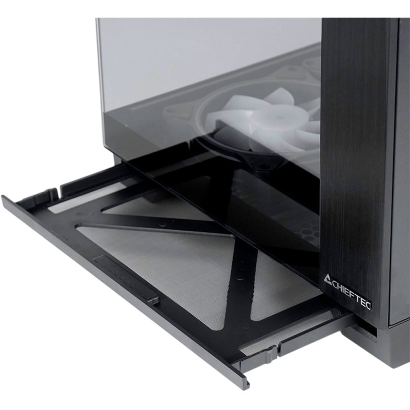 Корпус для ПК Chieftec VISIO (GM-30B-TG-OP)