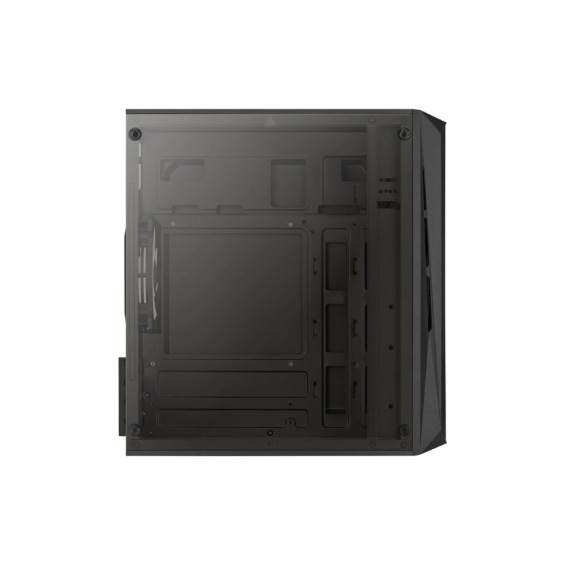 Корпус для ПК AeroCool CS-107-A-BK-v2 Black 600W (ACCX-PC14002.11)