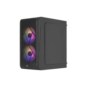 Корпус для ПК AeroCool CS-107-A-BK-v2 Black 600W (ACCX-PC14002.11)