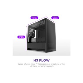 Корпус для ПК NZXT H3 Flow All Black (CC-H31FB-01)