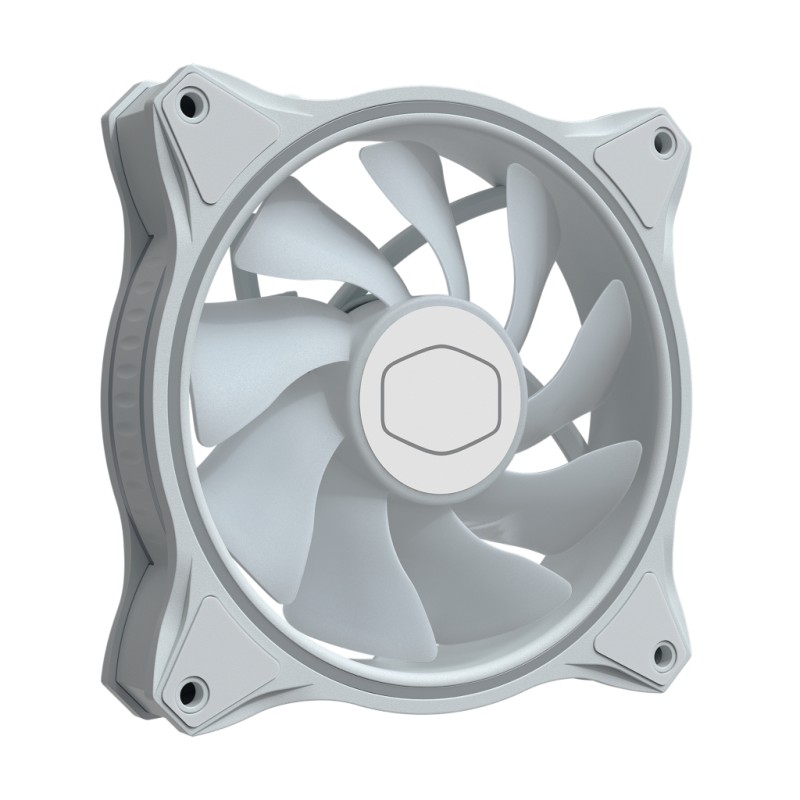 Кулер для корпуса CoolerMaster MasterFan MF120 Halo 3in1 White Edition (MFL-B2DW-183PA-R1)