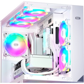 Кулер для корпуса PcCooler F3 T120 ARGB White