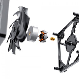 Кулер для корпуса MONTECH METAL 120 PWM