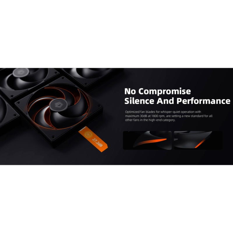 Кулер для корпуса ID-Cooling AS-140-K