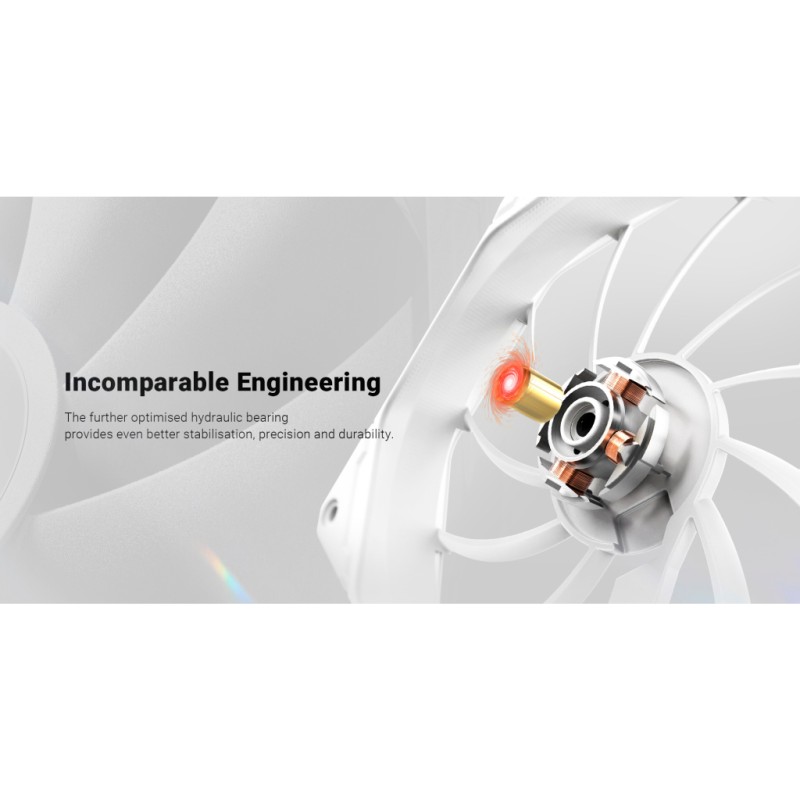 Кулер для корпуса ID-Cooling Вентилятор ID-Cooling TF-12025-Pro ARGB White (TF-12025-PRO-ARGB-WHITE)