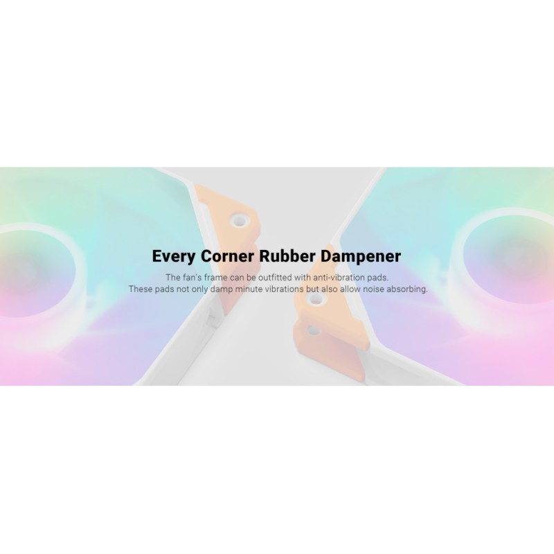 Кулер для корпуса ID-Cooling Вентилятор ID-Cooling TF-12025-Pro ARGB White (TF-12025-PRO-ARGB-WHITE)