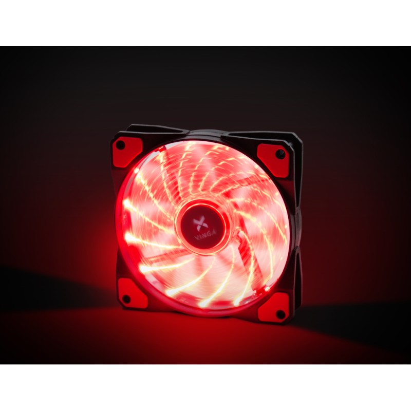 Кулер для корпуса Vinga 12025-15-R1 ОЕМ