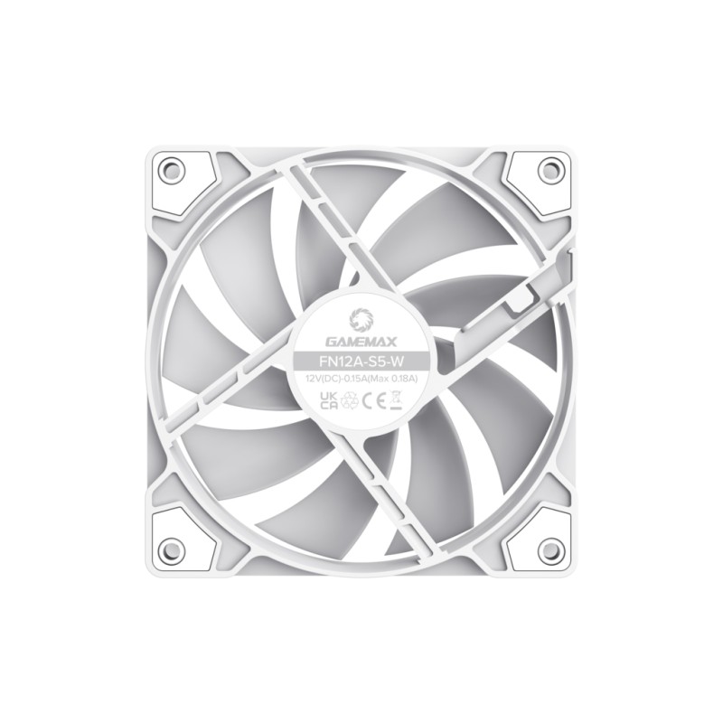 Кулер для корпуса Gamemax FN12A-S5-W