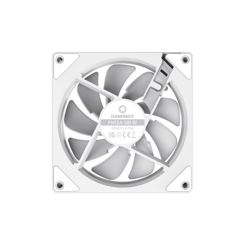 Кулер для корпуса Gamemax FN12A-S8I-W