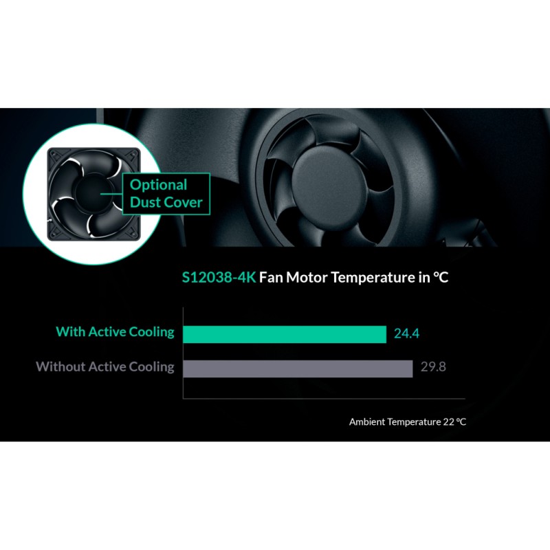 Кулер для корпуса Arctic S12038-4K 3-PACK (ACFAN00303A)