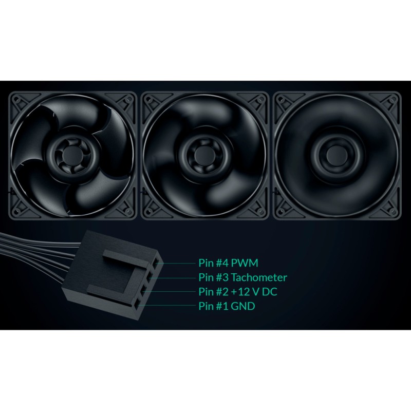 Кулер для корпуса Arctic S12038-8K 3-Pack (ACFAN00302A)