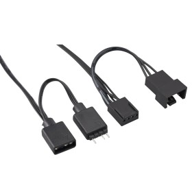 Кулер для корпуса 1stPlayer FS7 Black (FS7-BK-1IN1)