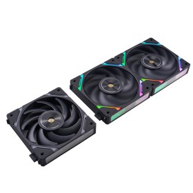 Кулер для корпуса 1stPlayer XF7 Black (XF7-BK-1IN1)