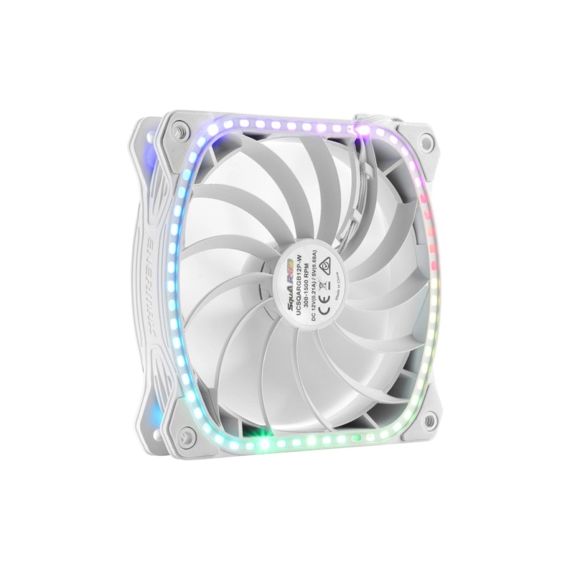 Кулер для корпуса Enermax SquA RGB White (UCSQARGB12P-W-SG)