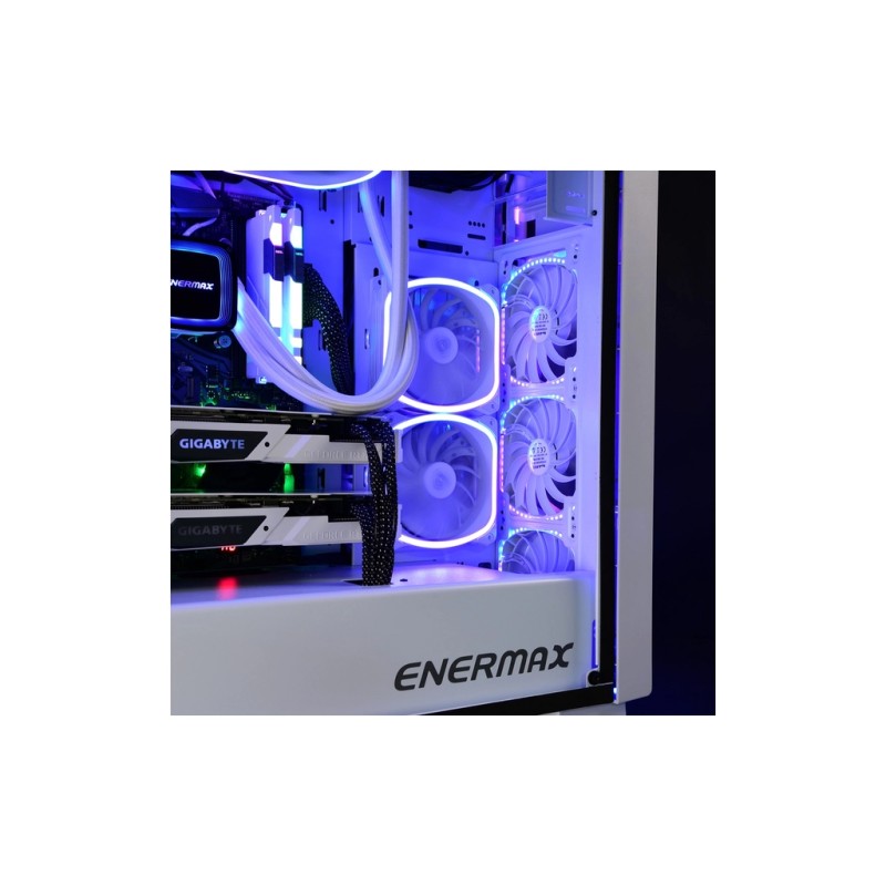 Кулер для корпуса Enermax SquA RGB White (UCSQARGB12P-W-SG)