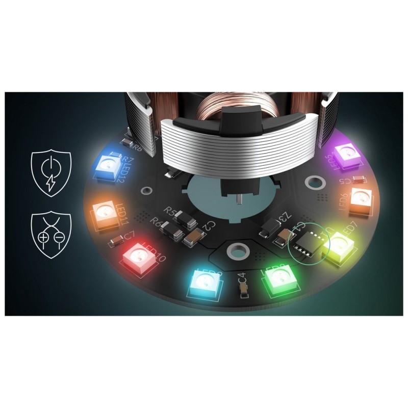 Кулер для корпуса Arctic P12 PRO A-RGB 3PCS (ACFAN00310A)