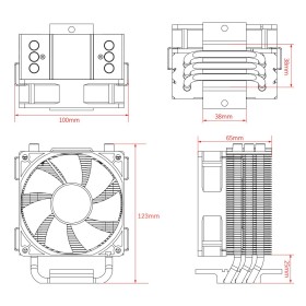 Кулер для процессора ID-Cooling SE-903-XT
