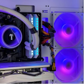 Игровой компьютер Ryzen 5 5600/RX 5700XT 8GB "CYBERPUNK ULTRA WHITE"