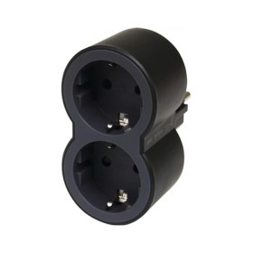 Сетевой разветвитель Legrand Стандарт 2х2К+C передні розетки (694517)