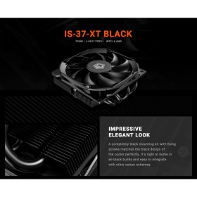 Кулер для процессора ID-Cooling IS-37-XT Black