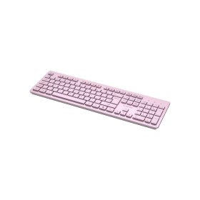 Клавиатура Canyon HKB-W01 Silent Wireless UA Pink (CNS-HKBW01P)